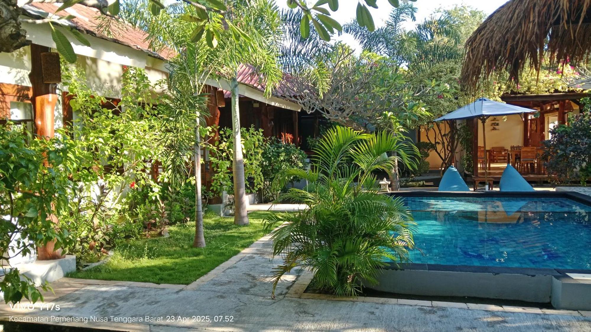 Villa Kinagu Gili Meno Eksteriør bilde